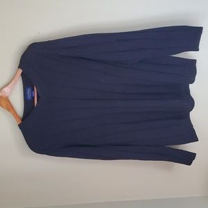 Club Room by Charter Club navy blue sweater